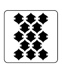 Šablóna Mesh scrap Craft Mini ST191