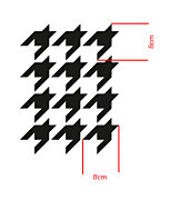 šablóna na dekorovanie stola