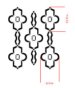 šablóna na látky maľovanie