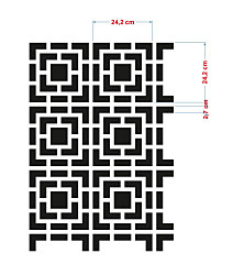 Šablóna Ryžový papier ST382