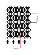 šablóna orient ornament