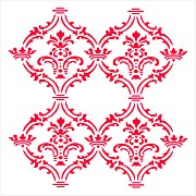 Šablóna Orient Ornament 30x30cm, FHG176