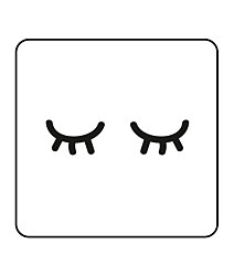 Šablóna Eyelashes Craft Mini ST183