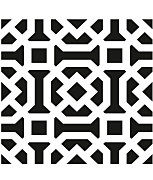 šablóna stencils mozaika obklad