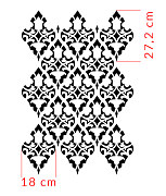 šablóna tulip lace