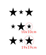 šablóna twinkle star - hviezdy