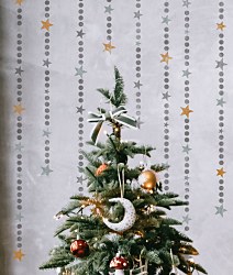 Šablóna Vianočná girlanda ST374