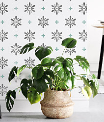 Decodizajn šablóna kvietkovaná ST361