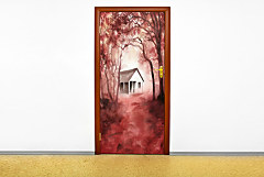 Samolepka na dvere 6092