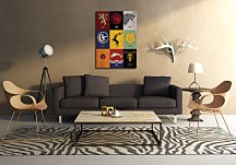 Game of Thrones (Sigils) - Obraz WDC96283