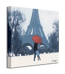 Snow Time For A Kiss - Obraz WDC95161