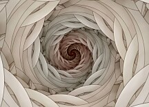 Spiralny fractal III - fototapeta FM0763