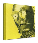 Star Wars C3PO Sketch - Obraz WDC91216