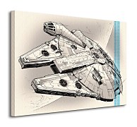 Star Wars VII (Millennium Falcon) - obraz WDC99329