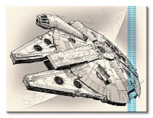 Star Wars VII (Millennium Falcon) - obraz WDC99329