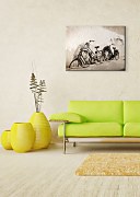 Staré bicykle v Taliansku - Obraz CS0012