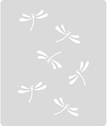 stencils dragonfly craft