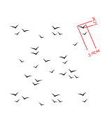 craft stencils na maľovanie na papier