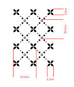 stencils na textil craft