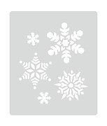 stencils snowflakes