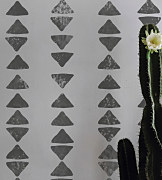 steny v interiéri namaľované v boho štýle