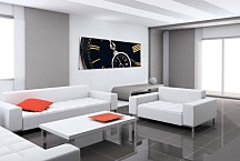 Moderný obraz - Hodiny zs3299