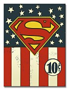 DC Comics (Superman Flag 10c) - Obraz WDC92609