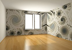 Fototapeta 3D abstraktné špirály FXL0752