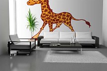 Tapeta do detskej izby - Žirafa 5357 - samolepiaca na stenu
