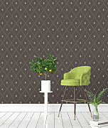 tapetová šablóna na maľovanie stien