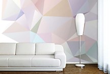 Tapeta pastelová abstrakcia 29359 - samolepiaca na stenu