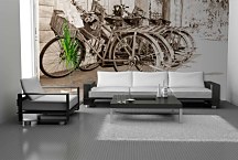 Tapeta Retro Bicykle 29122 - samolepiaca na stenu