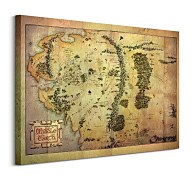The Hobbit (Middle Earth Map) - Obraz WDC90873