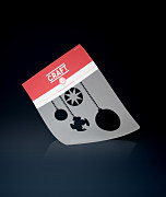 vianočné ozdoby šablóna