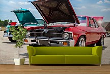 Tapeta Vintage Car 29062 - samolepiaca na stenu
