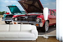 Tapeta Vintage Car 29062 - samolepiaca na stenu