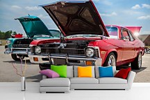 Tapeta Vintage Car 29062 - samolepiaca na stenu