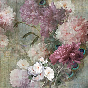 vintage obrazy kvety pavie pierko decotrend.sk namestovo