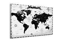 Obraz Vintage mapa sveta zs29128