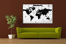 Obraz Vintage mapa sveta zs29128