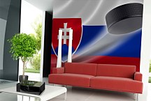Tapeta Vlajka Slovensko 29297 - samolepiaca na stenu