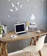 wall art stencils sablony scandi