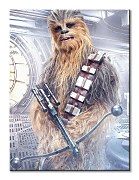 Star Wars: The Last Jedi (Chewbacca Bowcaster) - obraz na plátne WDC100177