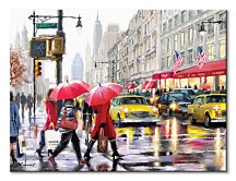 New York Shoppers - obraz Macneil Richard WDC100256