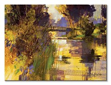 Bridge and Glowing Light - obraz WDC100270