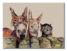 Obraz Bannon Jane - Johnny, Freckles and Halfpint WDC100318