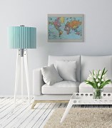 Obraz Historická mapa sveta z roku 1920, Stanfords WDC100341