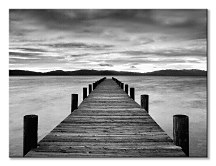 Minimalistický obraz Morning Pier - Frates Dennis WDC100450