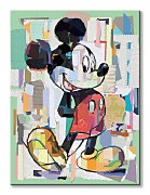 Obraz do jaslí Mickey Mouse Office Decoupage WDC100468