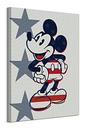 Disney obraz do detskej izby Mickey Mouse Retro Stars n\' Stripes WDC100473